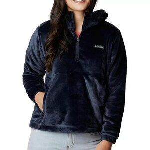 NWT Columbia Women's Fireside Fleece Hoodie Dark Nocturnal L